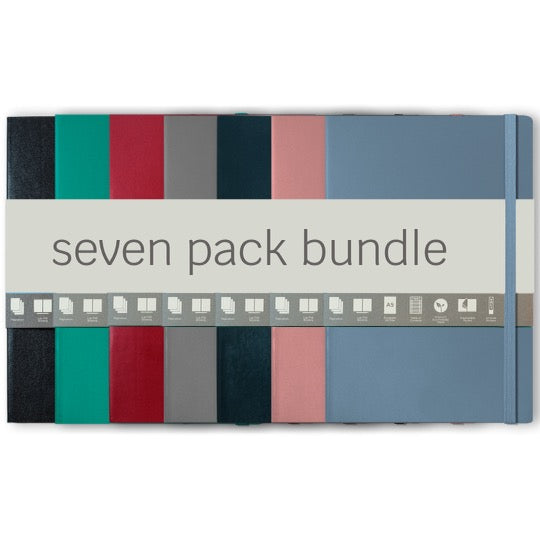 DEN Multicolor 7-Pack – Double Edged Notes
